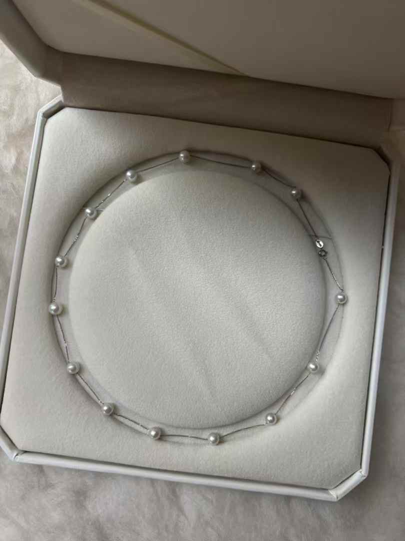 Moonlight-Starlight Pearl Necklace