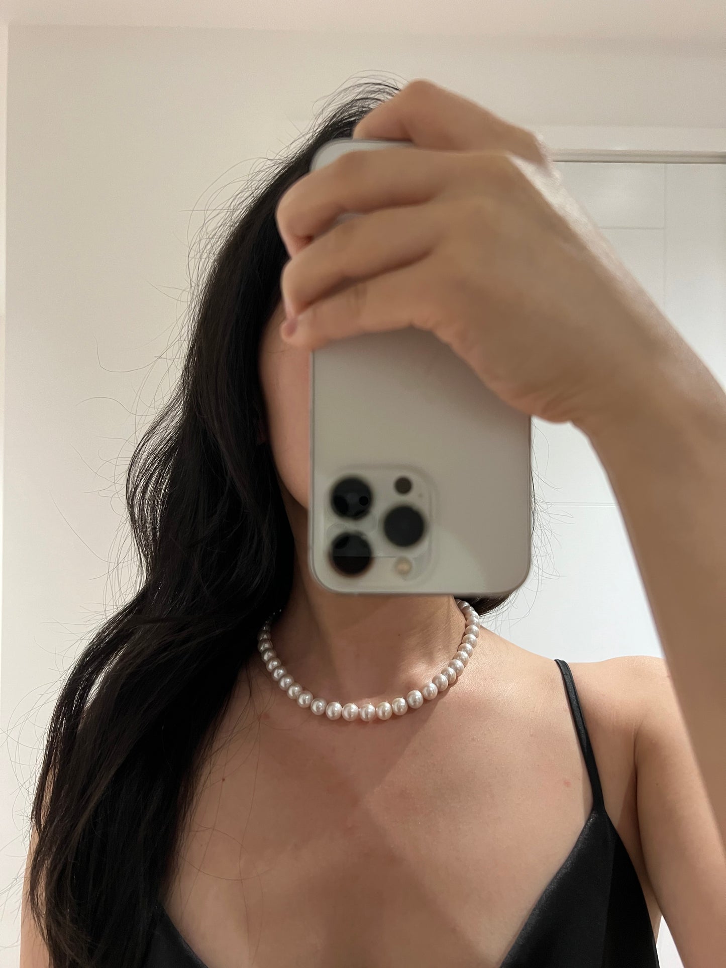 Freshwater High luster pearl necklace