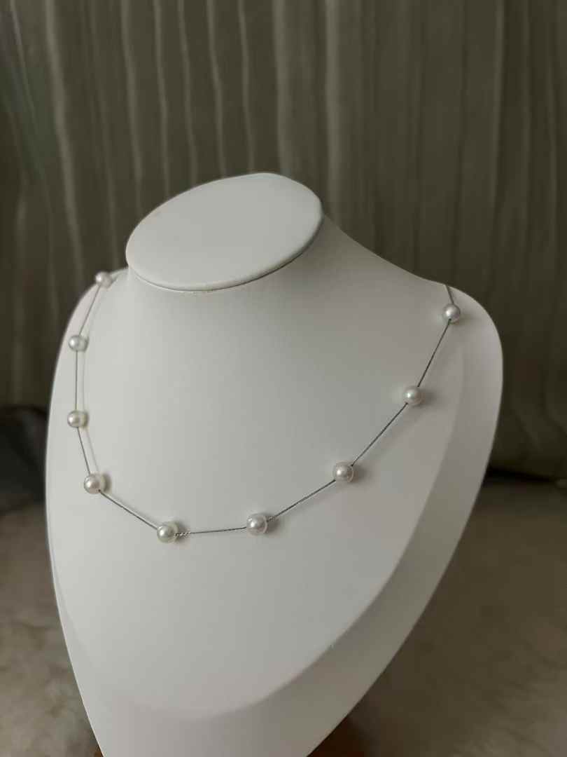 Moonlight-Starlight Pearl Necklace