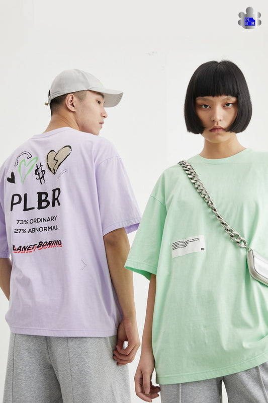 Street Style Back Print T-shirt
