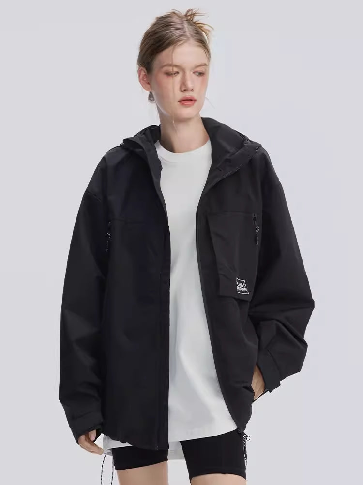Three-proof outdoor jacket, autumn casual loose workwear