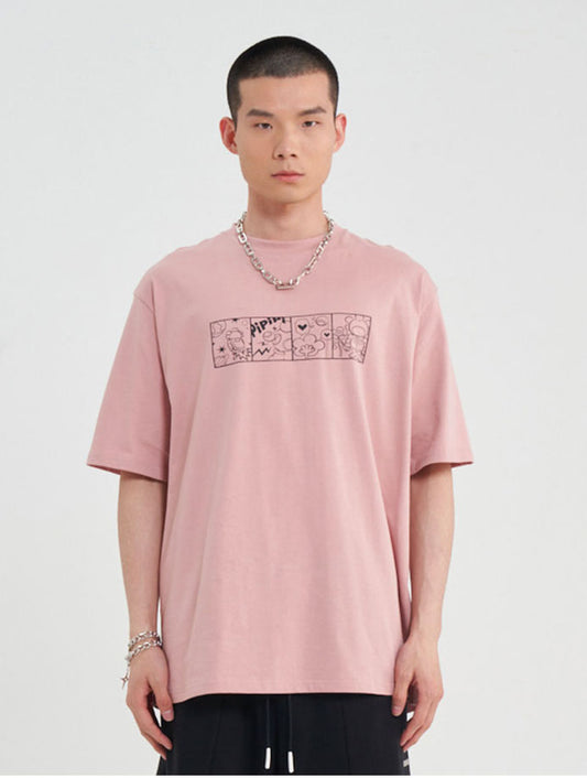Comic Character Little Five T-shirt