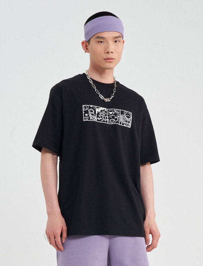 Comic Character Little Five T-shirt