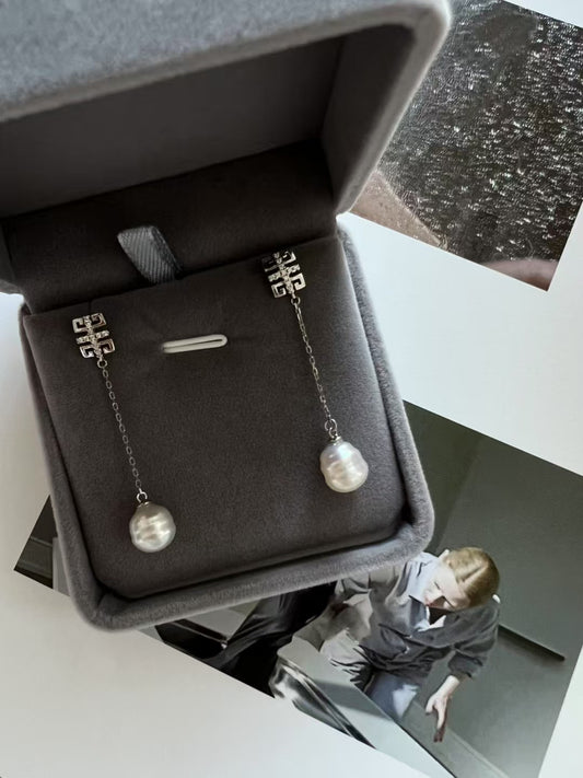Moonlight-Australian Pearl Drop Earrings