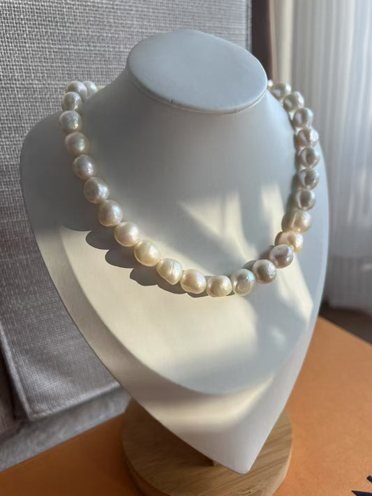 Wild Flow Baroque Pearl Necklace